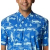 image:imageColumbia Sportswear Mens Trollers Best Short Sleeve ShirtVivid Blue Anchors Up