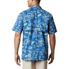image:imageColumbia Sportswear Mens Trollers Best Short Sleeve ShirtVivid Blue Freshwater Roots Print