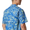 image:imageColumbia Sportswear Mens Trollers Best Short Sleeve ShirtVivid Blue Freshwater Roots Print