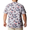 image:imageColumbia Sportswear Mens Trollers Best Short Sleeve ShirtWhite Fireworks Fish Print