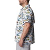 image:imageColumbia Sportswear Mens Trollers Best Short Sleeve ShirtWhite Watercolor Island Print
