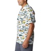 image:imageColumbia Sportswear Mens Trollers Best Short Sleeve ShirtWhite Watercolor Island Print