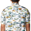 image:imageColumbia Sportswear Mens Trollers Best Short Sleeve ShirtWhite Watercolor Island Print