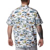 image:imageColumbia Sportswear Mens Trollers Best Short Sleeve ShirtWhite Watercolor Island Print