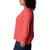 image:imageColumbia Sun Trek Long Sleeve TeeRed Hibiscus Heather