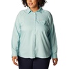 image:imageColumbia Womens Anytime Lite Long Sleeve ShirtAqua Haze