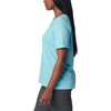 image:imageColumbia Womens Bluebird Day Relaxed V NeckAquamarine HeatherRocky Road
