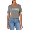 image:imageColumbia Womens Bluebird Day Relaxed V NeckCharcoal HeatherBe Outdoors