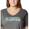 image:imageColumbia Womens Bluebird Day Relaxed V NeckCharcoal HeatherBe Outdoors