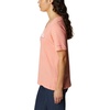 image:imageColumbia Womens Bluebird Day Relaxed V NeckCoral Reef HeatherLakeshore Flora