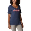 image:imageColumbia Womens Bluebird Day Relaxed V NeckNocturnal HeatherLakeshore Flora