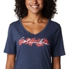 image:imageColumbia Womens Bluebird Day Relaxed V NeckNocturnal HeatherLakeshore Flora
