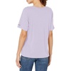 image:imageColumbia Womens Bluebird Day Relaxed V NeckPurple Tint HeatherJubilant Escape Grx
