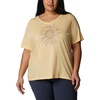 image:imageColumbia Womens Bluebird Day Relaxed V NeckSunkissed HeatherFlower Power