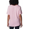 image:imageColumbia Womens Bluebird Day Relaxed V NeckWild Rose HeatherJubilant Flower Graphic