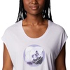 image:imageColumbia Womens Bluebird Days Modern Short Sleeve TeePurple Tint HeatherMeditation Isle Grx