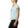 image:imageColumbia Womens Bluebird Days Modern Short Sleeve TeeSpring Blue HeatherMindful Meditation Grx