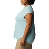 image:imageColumbia Womens Bluebird Days Modern Short Sleeve TeeSpring Blue HeatherMindful Meditation Grx