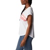 image:imageColumbia Womens Bluebird Days Modern Short Sleeve TeeWhitePeaceful Perspective Graphic