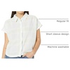 image:imageColumbia Womens Camp Henry IV Short Sleeve ShirtWhiteMulti Plaid