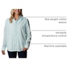 image:imageColumbia Womens Camp Henry Iii Ls ShirtIcy Morn Chambray