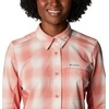 image:imageColumbia Womens Claudia Ridge Long Sleeve ShirtHiking ShirtDark Coral Soft Ombre
