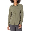 image:imageColumbia Womens Claudia Ridge Long Sleeve ShirtHiking ShirtStone Green