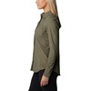 image:imageColumbia Womens Claudia Ridge Long Sleeve ShirtHiking ShirtStone Green