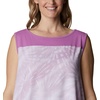 image:imageColumbia Womens Columbia Womens Chill River Tank Top Moisture Wicking Sun ProtectionBlossom PinkSunburst Print