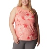 image:imageColumbia Womens Columbia Womens Chill River Tank Top Moisture Wicking Sun ProtectionCoral Reef Daisy Party