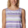 image:imageColumbia Womens Columbia Womens Chill River Tank Top Moisture Wicking Sun ProtectionFrosted PurpleHorizons Stripe Multi