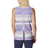 image:imageColumbia Womens Columbia Womens Chill River Tank Top Moisture Wicking Sun ProtectionFrosted PurpleHorizons Stripe Multi