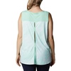 image:imageColumbia Womens Columbia Womens Chill River Tank Top Moisture Wicking Sun ProtectionMint CaySunburst Print