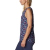 image:imageColumbia Womens Columbia Womens Chill River Tank Top Moisture Wicking Sun ProtectionNocturnalMini Hibiscus