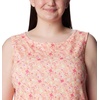 image:imageColumbia Womens Columbia Womens Chill River Tank Top Moisture Wicking Sun ProtectionPeachMini Hibiscus
