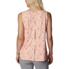 image:imageColumbia Womens Columbia Womens Chill River Tank Top Moisture Wicking Sun ProtectionPeachMini Hibiscus