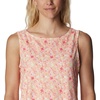 image:imageColumbia Womens Columbia Womens Chill River Tank Top Moisture Wicking Sun ProtectionPeachMini Hibiscus