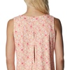 image:imageColumbia Womens Columbia Womens Chill River Tank Top Moisture Wicking Sun ProtectionPeachMini Hibiscus