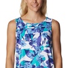 image:imageColumbia Womens Columbia Womens Chill River Tank Top Moisture Wicking Sun ProtectionPurple LotusPop Flora