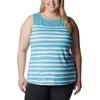 image:imageColumbia Womens Columbia Womens Chill River Tank Top Moisture Wicking Sun ProtectionSea Wave Brush Stripe