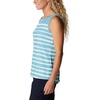 image:imageColumbia Womens Columbia Womens Chill River Tank Top Moisture Wicking Sun ProtectionSea Wave Brush Stripe