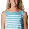 image:imageColumbia Womens Columbia Womens Chill River Tank Top Moisture Wicking Sun ProtectionSea Wave Brush Stripe