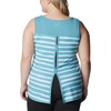 image:imageColumbia Womens Columbia Womens Chill River Tank Top Moisture Wicking Sun ProtectionSea Wave Brush Stripe