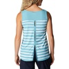 image:imageColumbia Womens Columbia Womens Chill River Tank Top Moisture Wicking Sun ProtectionSea Wave Brush Stripe
