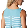image:imageColumbia Womens Columbia Womens Chill River Tank Top Moisture Wicking Sun ProtectionSea Wave Brush Stripe