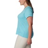 image:imageColumbia Womens Daisy Days Short Sleeve Graphic TeeAquamarine HeatherFancy Flyer