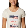 image:imageColumbia Womens Daisy Days Short Sleeve Graphic TeeChalkScenic Collage