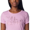 image:imageColumbia Womens Daisy Days Short Sleeve Graphic TeeCosmos HeatherFloral Friends