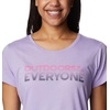 image:imageColumbia Womens Daisy Days Short Sleeve Graphic TeeFrosted Purple HeatherBe Outdoors Graphic