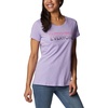 image:imageColumbia Womens Daisy Days Short Sleeve Graphic TeeFrosted Purple HeatherBe Outdoors Graphic